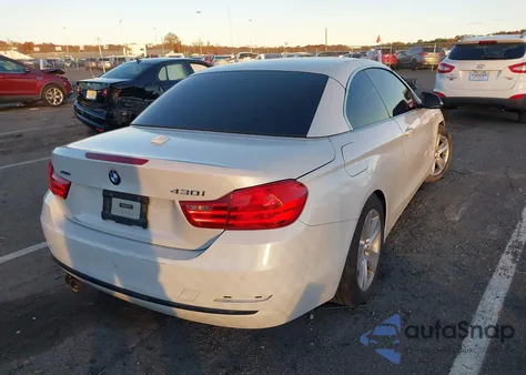 2017 BMW 430I xDrive z USA, uszkodzony, nr VIN WBA4U9C52H5D43652